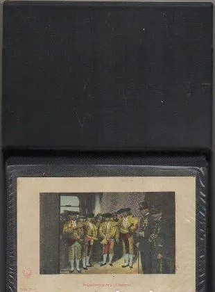 ALBUM TAURINO. UNA CORRIDA DE TOROS. SERIE 97 (COLECCIÓN COMPLETA). 23 POSTALES