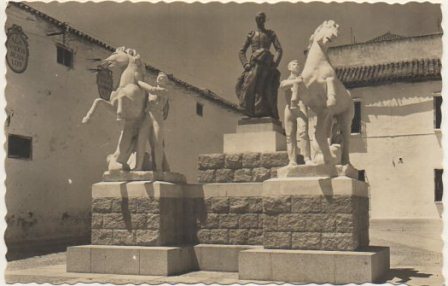 POSTAL TAURINA. CORDOBA. MONUMENTO A MANOLETE