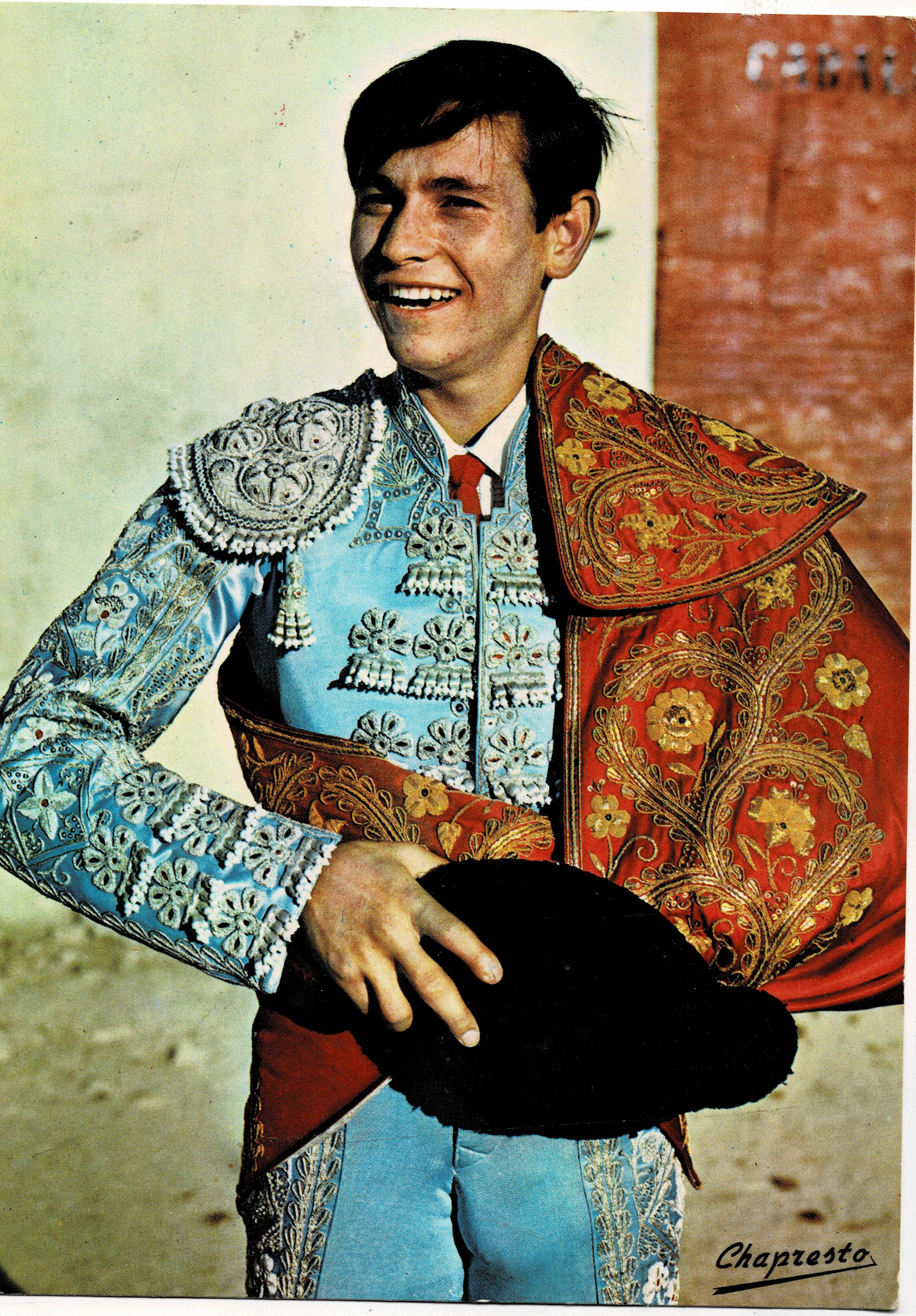 POSTAL TAURINA DE SEBASTIAN PALOMO LINARES.
