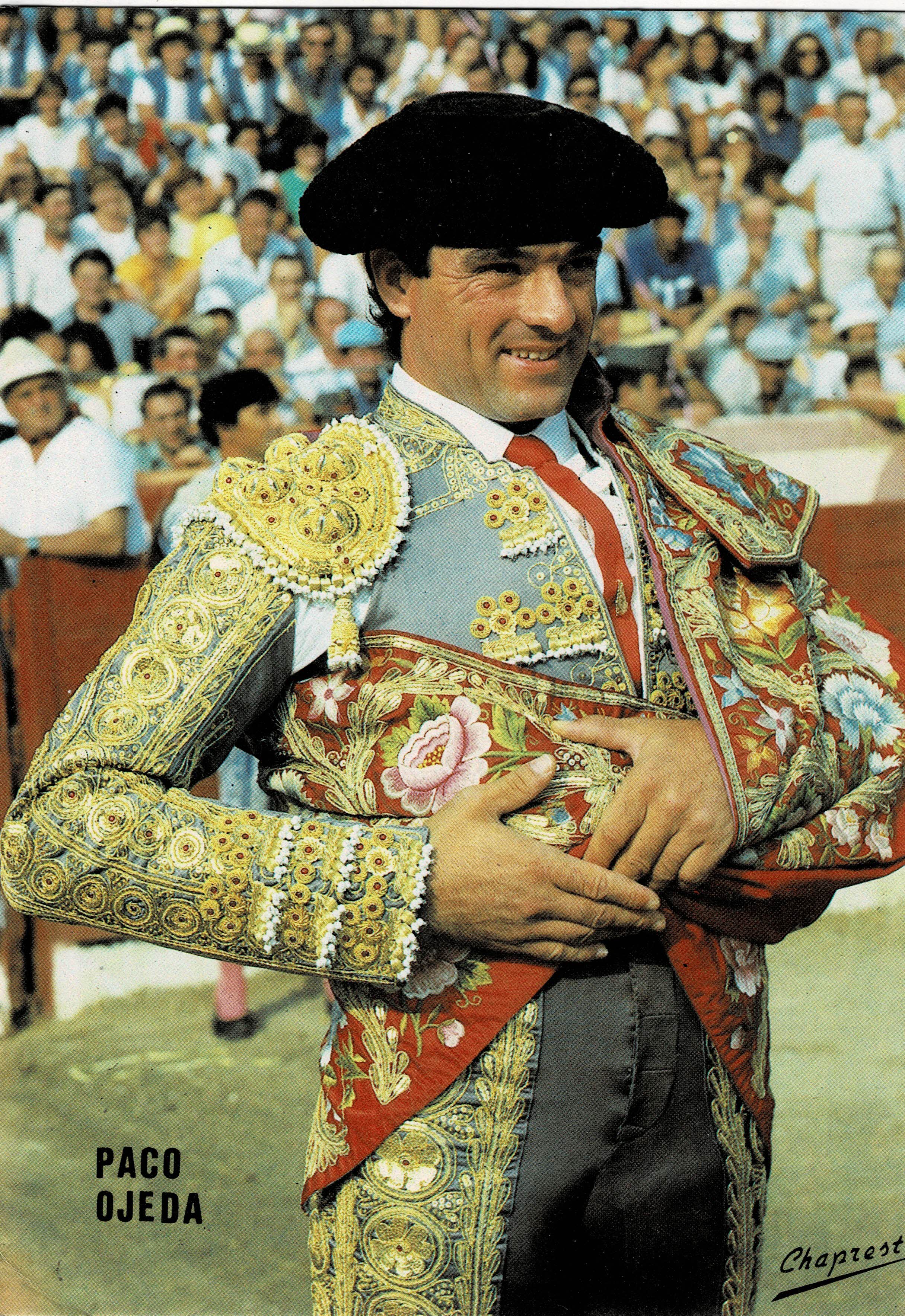 POSTAL TAURINA DE PACO OJEDA.