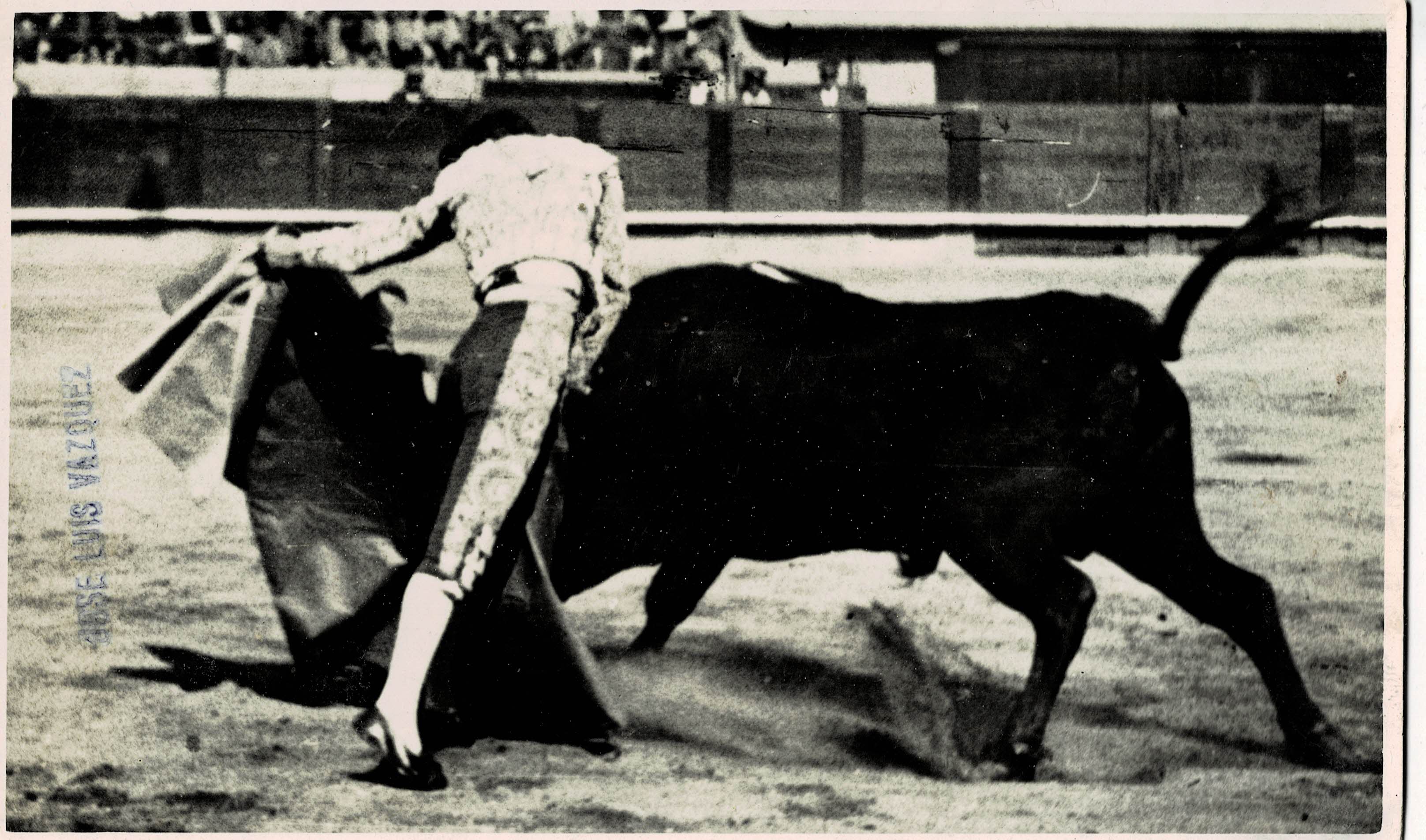 POSTAL TAURINA. JOSE LUIS VAZQUEZ