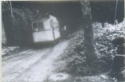 POSTAL DE TRENES. LOS TRANVIAS DE SAN SEBASTIAN. ATEGORRETA TUNEL DE HERRERA. Nº 189