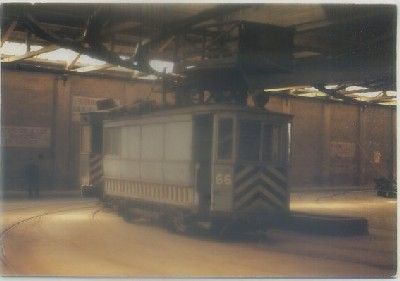 POSTAL DE TRENES. TRAMVIES DE BARCELONA. COTXE 66. SERIE 1-124. AÑO 1971. Nº 468