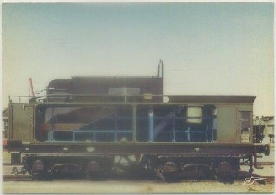 POSTAL DE TRENES. TENDER A ECOP 3-22-C-306. MUSEE FRANCAIS DU CHEMIN DE FER. MULHOUSE