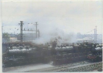 POSTAL DE TRENES. Nº A08. VISTA GENERAL DE CONTUMI AÑO 1971