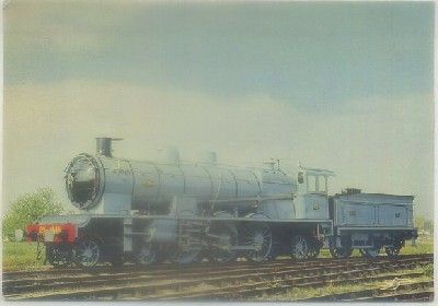 POSTAL DE TRENES. LOCOMOTIVE 4546 P.O.