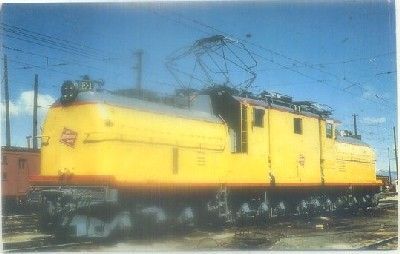 POSTAL DE TRENES. CHICAGO. MILWAUKEE, ST. PAUL & PACIFIC R.R. NUMBER E-1