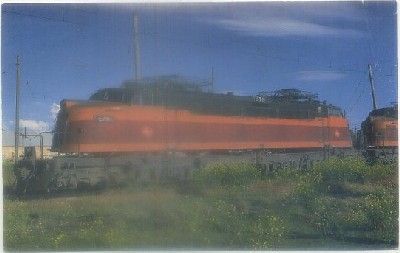 POSTAL DE TRENES. CHICAGO. MILWAUKEE, ST. PAUL & PACIFIC R.R. NUMBER E-78