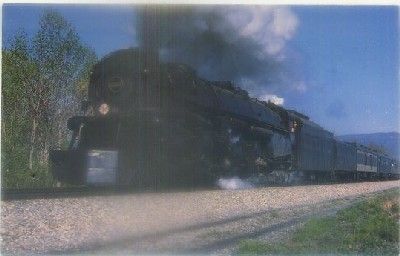 POSTAL DE TRENES. NORFOLK & WESTERN'S. LOCOMOTIVE NUMBRE 1218