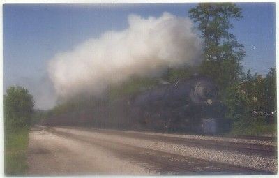 POSTAL DE TRENES. NORFOLK & WESTERN'S. LOCOMOTIVE NUMBRE 1218