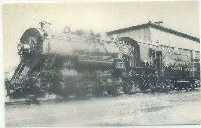 POSTAL DE TRENES. WESTERN MARYLAND RAILWAY, NUMBER 785. AÑO 1949