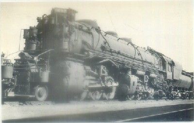POSTAL DE TRENES. CHESAPEAKE & OHIO RAILWAY, NUMBER 1492. AÑO 1950