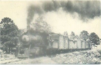 POSTAL DE TRENES. TUSKEGEE RAILROAD. NUMBER 101
