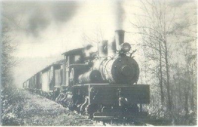 POSTAL DE TRENES. BRIMSTONE RAILROAD. SHAY NUMBER 35