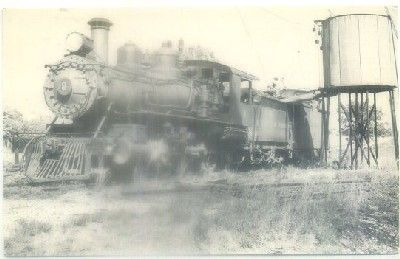 POSTAL DE TRENES. ATLANTIC & WESTERN RAILWAY. NUMBER 9