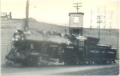 POSTAL DE TRENES. NORFOLK & WESTERN. NUMBER 244