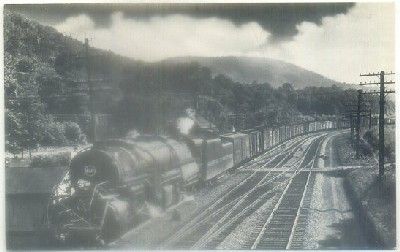 POSTAL DE TRENES. NORFOLK & WESTERN. NUMBER 2137. AÑO 1946