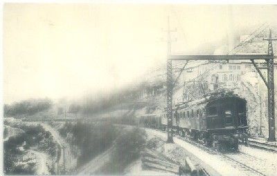 POSTAL DE TRENES. NORFOLK & WESTERN. NUMBER 2505. AÑO 1929