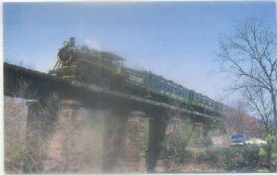 POSTAL DE TRENES. NEW HOPE STEAM RAILWAY