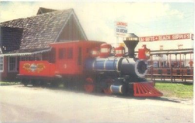 POSTAL DE TRENES. PETTICOAT JUNCTION RAILROAD. FLORIDA. NUMBER 5. AÑO 1912