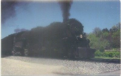 POSTAL DE TRENES. NORFOLK & WESTERN'S. LOCOMOTIVE NUMBER 1218