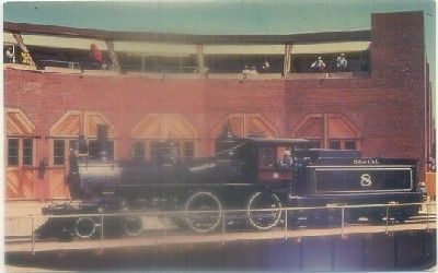 POSTAL DE TRENES. RAILFAIR 81. SHORT LINE ENTERPRISES. LOCOMOTIVE NUMBER 8