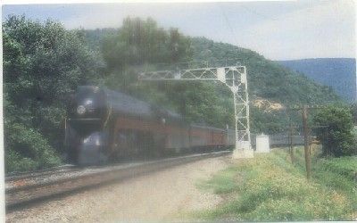 POSTAL DE TRENES. NORFOLK & WESTERN'S. LOCOMOTIVE NUMBER 611