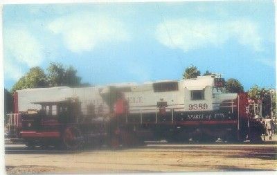 POSTAL DE TRENES. SOUTHERN PACIFIC'S. SPIRIT OF 1776. AND C.P. HUNTINGTON
