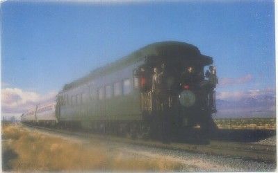 POSTAL DE TRENES. SANTA FE RAILWAY'S CAFÉ OBSERVATION CAR 1509. AÑO 1926