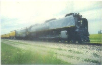 POSTAL DE TRENES. UNION PACIFIC RAILROAD'S. LOCOMOTIVE NUMBER 844. AÑO 1990