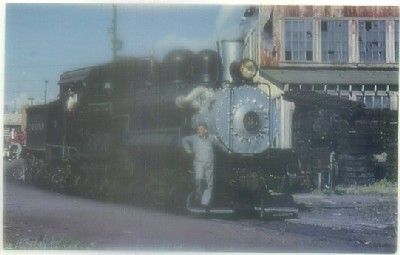 POSTAL DE TRENES. FEATHER RIVER RAILWAY SHAY NUMBER 3