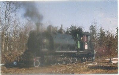 POSTAL DE TRENES. MAC MILLAN BLOEDEL'S. LOCOMOTIVE NUMBER 1055