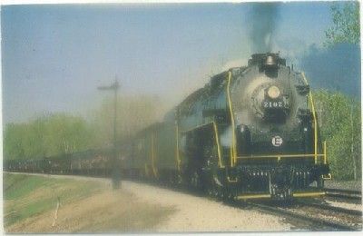 POSTAL DE TRENES. ALLEGHENY RAILROAD COMPANY'S