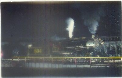 POSTAL DE TRENES. SPENCER SHOPS STATE HISTORIC SITE SOUTHERN RAILWAY'S