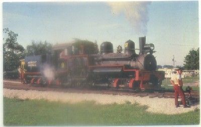 POSTAL DE TRENES. MIDWEST CENTRAL RAILROAD MT. PLEASANT, IOWA. NUMBER 9
