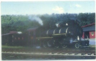 POSTAL DE TRENES. EAST BROAD TOP RAILROAD LOCOMOTIVE NUMBER 15
