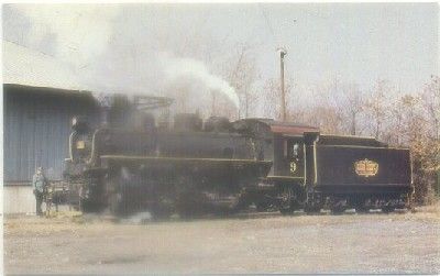 POSTAL DE TRENES. NEW HOPE & IVYLAND RAILROAD'S NUMBER 9