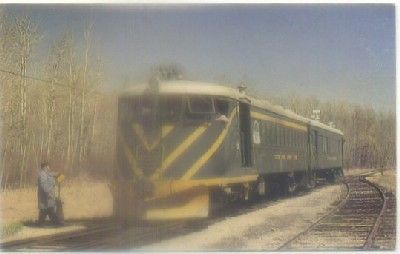 POSTAL DE TRENES. GREATER WINNIPEG WATER DISTRIC RAILWAY'S. NUMBER 31