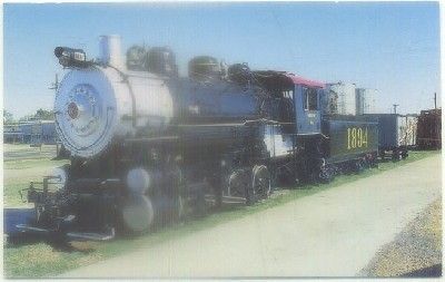 POSTAL DE TRENES. SPENCER SHOPS STATE HISTORIC SITE SOUTHERN RAILWAY'S