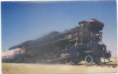 POSTAL DE TRENES. THE AMERICAN FREEDOM TRAIM. LOCOMOTIVE NUMBER 610