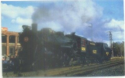 POSTAL DE TRENES. BLUE MOUNTAIN & READING RR'S. LOCOMOTIVE NUMBER 425