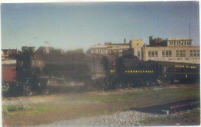 POSTAL DE TRENES. PENNSYLVANIA RAILROAD. LOCOMOTIVE NUMBER 1361