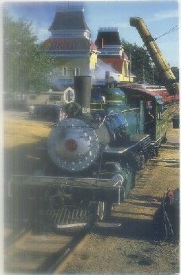 POSTAL DE TRENES. CONWAY SCENIC RAILROAD. NORTH CONWAY, NEW HAMPSHIRE