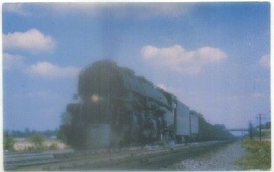 POSTAL DE TRENES. NORFLOK & WESTERN'S. LOCOMOTIVE NUMBER 1218