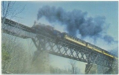 POSTAL DE TRENES. GREEN MOUNTAIN RR 89. AÑO 1965