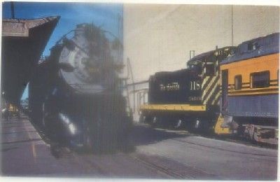 POSTAL DE TRENES. BURLINGTON 5626. AÑO 1959
