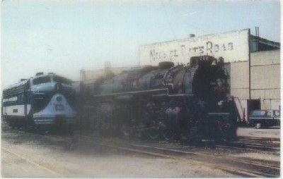 POSTAL DE TRENES. NIKEL PLATE 765. AÑO 1980