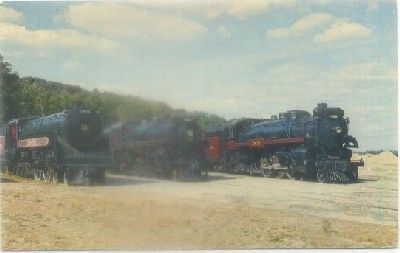 POSTAL DE TRENES. STEAMTOWN USA. BELLOWS FALIS, VT