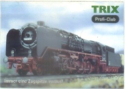 POSTAL DE TRENES. TRIX PROFI-CLUB