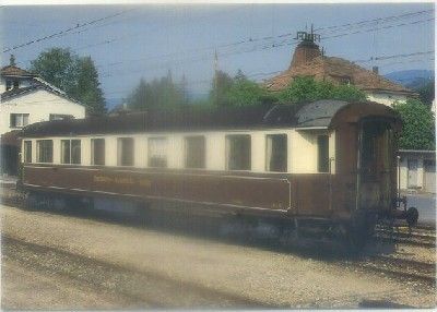 POSTAL DE TRENES. OENSINGEN-BALSTHAL-BAHN